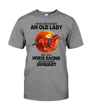 01 horse racing olwm Premium Fit Mens Tee tile