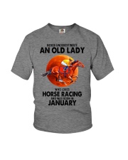 01 horse racing olwm Youth T-Shirt tile