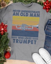 trumpet never olm vintage Classic T-Shirt apparel-classic-tshirt-lifestyle-front-81