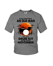 drum kit olm 11 Youth T-Shirt tile