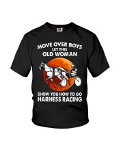 move over boys harness racing Youth T-Shirt tile