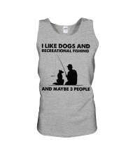 i-like-dogs-ecreational-fishing0 Unisex Tank tile
