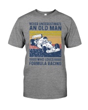 never vintage formula racing Premium Fit Mens Tee tile