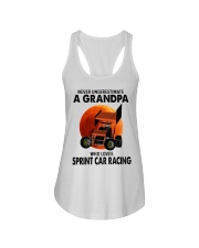 sprint-car-racing-grandpa Ladies Flowy Tank tile