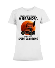 sprint-car-racing-grandpa Premium Fit Ladies Tee tile