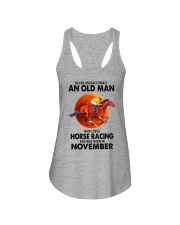 11 horse racing olm Ladies Flowy Tank tile