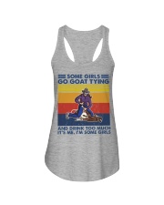 goat-tying--some-girl Ladies Flowy Tank tile
