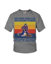 goat-tying--some-girl Youth T-Shirt tile