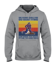 goat-tying--some-girl Hooded Sweatshirt tile