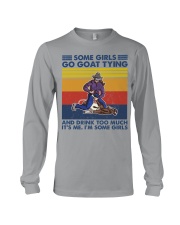 goat-tying--some-girl Long Sleeve Tee tile