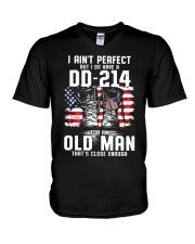 DD214-perfect V-Neck T-Shirt tile