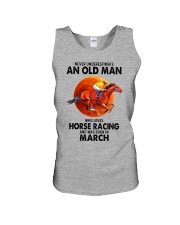 03 horse racing olm Unisex Tank tile