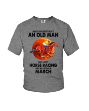 03 horse racing olm Youth T-Shirt tile