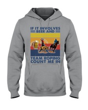 beer-involves team-roping Hooded Sweatshirt tile