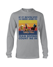 beer-involves team-roping Long Sleeve Tee tile