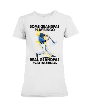 real-grandpas-play-baseball Premium Fit Ladies Tee tile