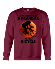 bicycle-grandma Crewneck Sweatshirt tile