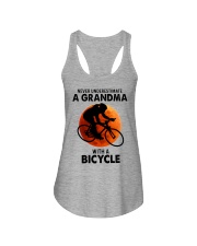 bicycle-grandma Ladies Flowy Tank tile
