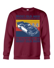 most old men Dirt track racing Crewneck Sweatshirt tile