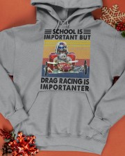 SCHOOL IMPORTANT DRAG RACING Hooded Sweatshirt apparel-hooded-sweatshirt-lifestyle-front-65
