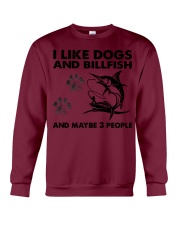 i-lioke-dogs-billfish-v1 Crewneck Sweatshirt tile