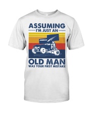 sprint-car-racing-assuming-old-man Premium Fit Mens Tee tile