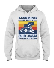 sprint-car-racing-assuming-old-man Hooded Sweatshirt tile