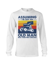 sprint-car-racing-assuming-old-man Long Sleeve Tee tile