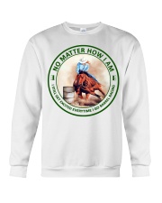 no-matter-barrel-racing1 Crewneck Sweatshirt tile
