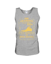 some granpas go drag racing Unisex Tank tile