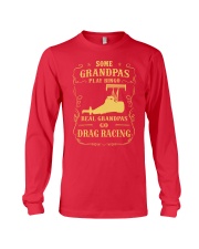 some granpas go drag racing Long Sleeve Tee tile