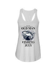 07 fishing olm Ladies Flowy Tank tile