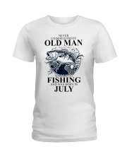 07 fishing olm Ladies T-Shirt tile