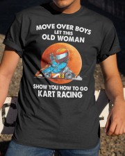 move over boys kart racing Classic T-Shirt apparel-classic-tshirt-lifestyle-28