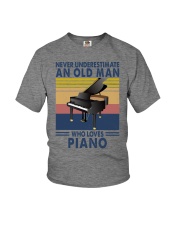 piano never olm vintage Youth T-Shirt tile