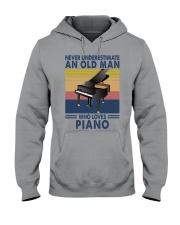 piano never olm vintage Hooded Sweatshirt tile