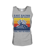 makes-me-happy-kart--racing Unisex Tank tile