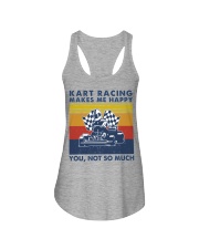 makes-me-happy-kart--racing Ladies Flowy Tank tile