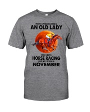 11 horse racing olwm Classic T-Shirt tile