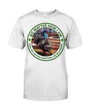no-matter-bull-riding Classic T-Shirt front
