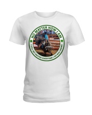 no-matter-bull-riding Ladies T-Shirt tile