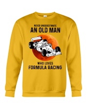 formula racing old man Crewneck Sweatshirt tile