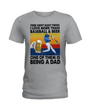 love more than baseball Ladies T-Shirt tile