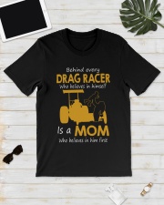 behind every drag racer Classic T-Shirt lifestyle-mens-crewneck-front-17