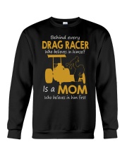 behind every drag racer Crewneck Sweatshirt tile