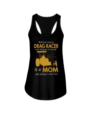 behind every drag racer Ladies Flowy Tank tile