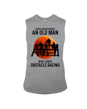 obstacle racing old man Sleeveless Tee tile