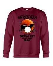 drum kit olm 05 Crewneck Sweatshirt tile