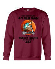 mobility scooter olm 05 Crewneck Sweatshirt tile