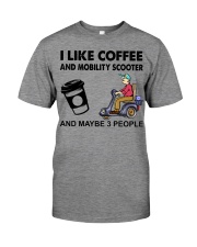 i like coffee mobility scooter Premium Fit Mens Tee tile